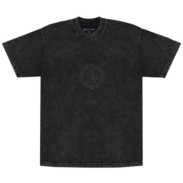 Quasi - Artifact Tee (Acid Black) *SALE